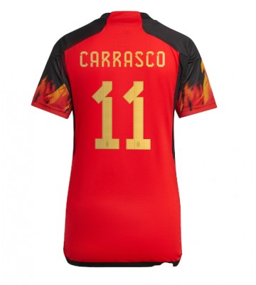 Belgien Yannick Carrasco #11 Replika Hjemmebanetrøje Dame VM 2022 Kortærmet